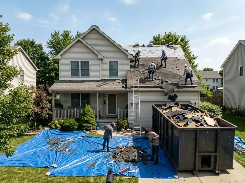 roof-replacement-debris-remova-004 — frequently asked questions, Cheapest Dumpster Rentals in Olive Branch, MS